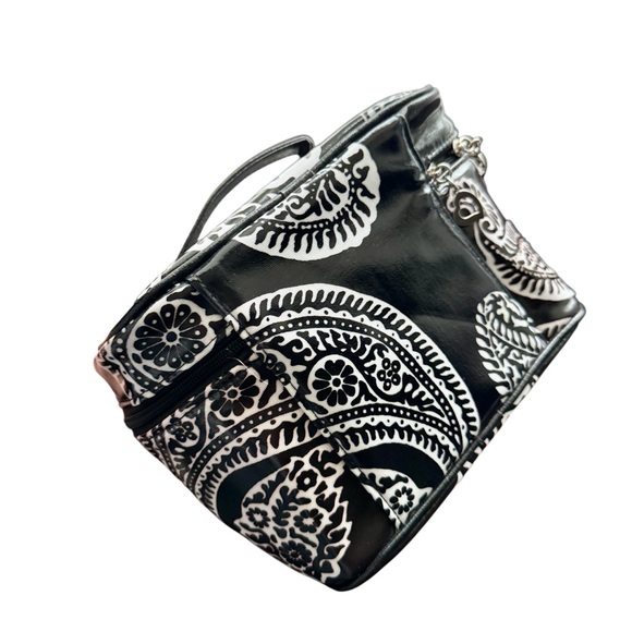 Auth Gigi Hill Cosmetic Jewelry Bag NWOT Black and White - Picture 4 of 5